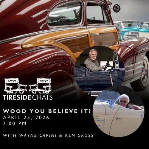 Tireside Chat at Savoy Automobile Museum