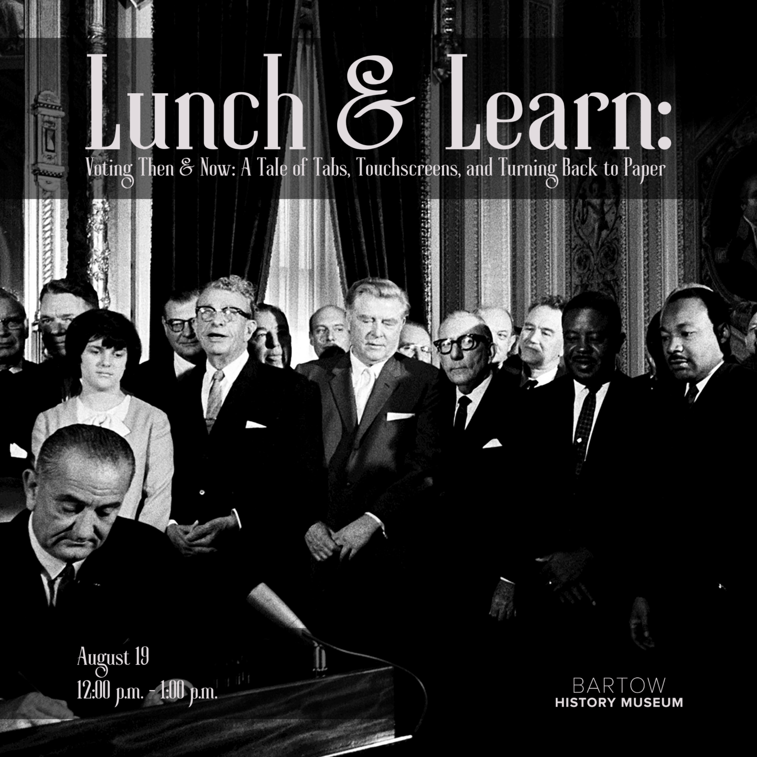 Lunch & Learn at Bartow History Museum