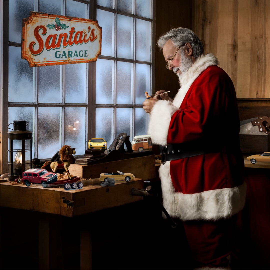 Santa's Garage at Savoy Automobile Museum