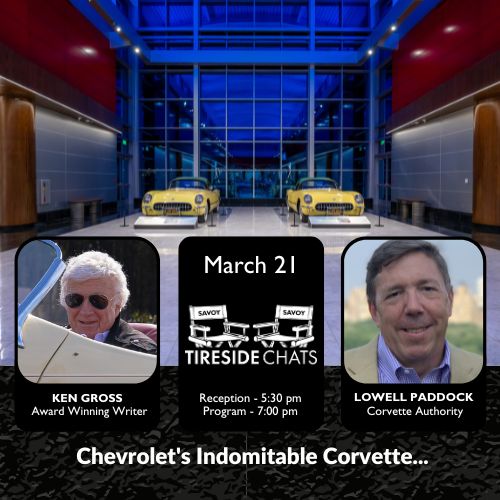 Tireside Chats at Savoy Automobile Museum