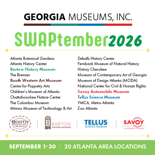 SWAPtember 2026 at Georgia Museums, Inc. SWAPtember 2026 at Georgia Museums, Inc.